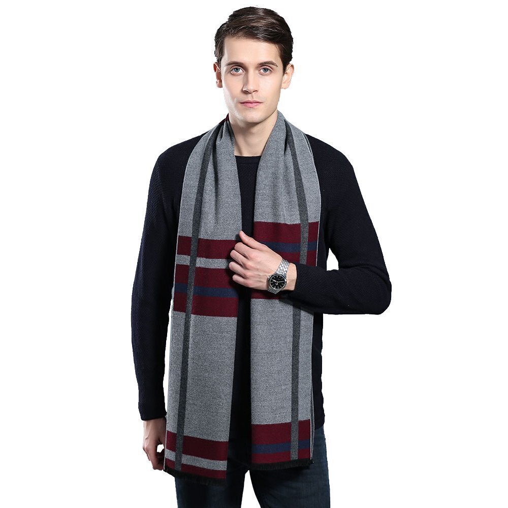 5086 Scarves Winter Warm Fashion Formal Classic Long Soft Scarf Holiday